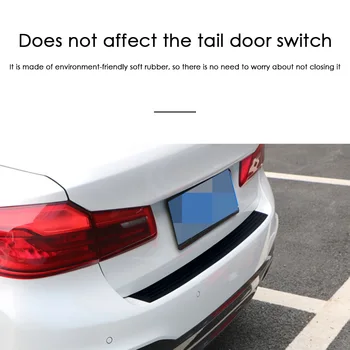 Borracha Tronco de Porta de Entrada Protetor Resistente a riscos Guarda para Carro, SUV de 35,8 polegadas