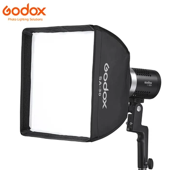 Godox ML-SF3030 30*30cm Softbox para Godox ML30 ML30Bi ML60 ML60Bi DIODO emissor de Luz de Vídeo