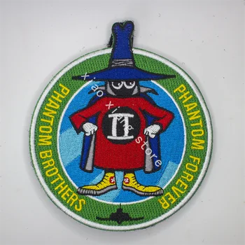 Personalizado Bordado Tecido Patch logotipo da Empresa Emblema do Clube Bordado de Ferro Em brindes promocionais D C o logotipo personalizado direto da fábrica