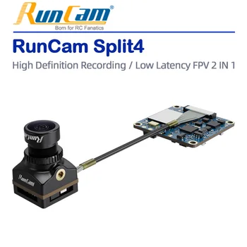 RunCam Divisão 4 4K Câmera de Alta Definição de Gravação / Baixa Latência PVF 2 EM 1
