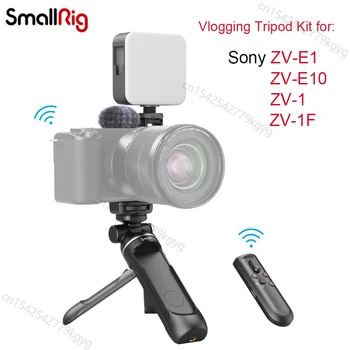 SmallRig Vlogging Kit de Tripé com Alta CRI P96 DIODO emissor de Luz de Vídeo Para Sony ZV-E1 ZV-E10 ZV-1 ZV-1F Câmara 4258