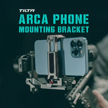 TILTA TA-PMB2-B TA-PMB3-B Rotativo da ARCA de Telefone do Suporte de Montagem Compatível com a Maioria dos Câmera Gaiolas para a Câmera Cardan Estabilizador