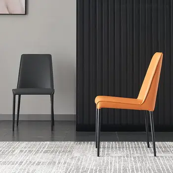 Vaidade Minimalista Cadeiras de Jantar Salão de Computador de Luxo de design Moderno Cadeira Office Armário de Metal Chaisse Mobiliário de Design XY50DC